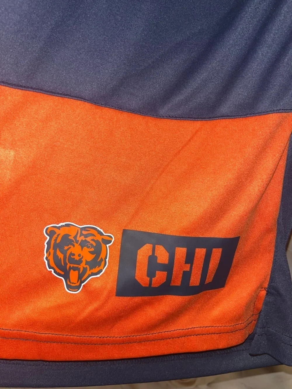 Mens Fanatics NFL Chicago Bears Logo Performance Shorts Fooball Size 2XLT NEW​